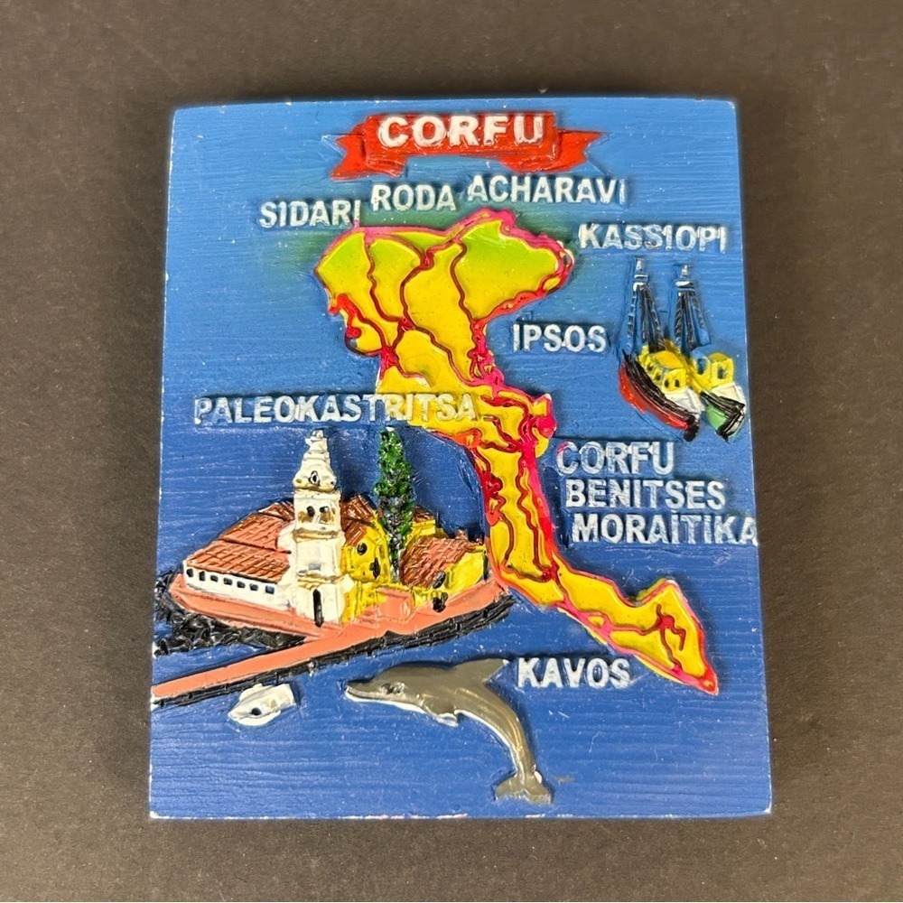 Colorful World Landmark Magnet Set - Picture 10 of 15